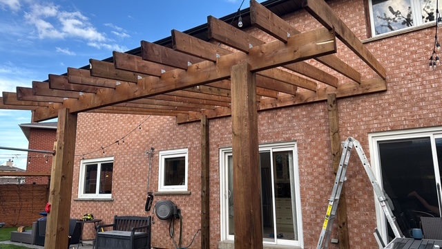 Pergola build